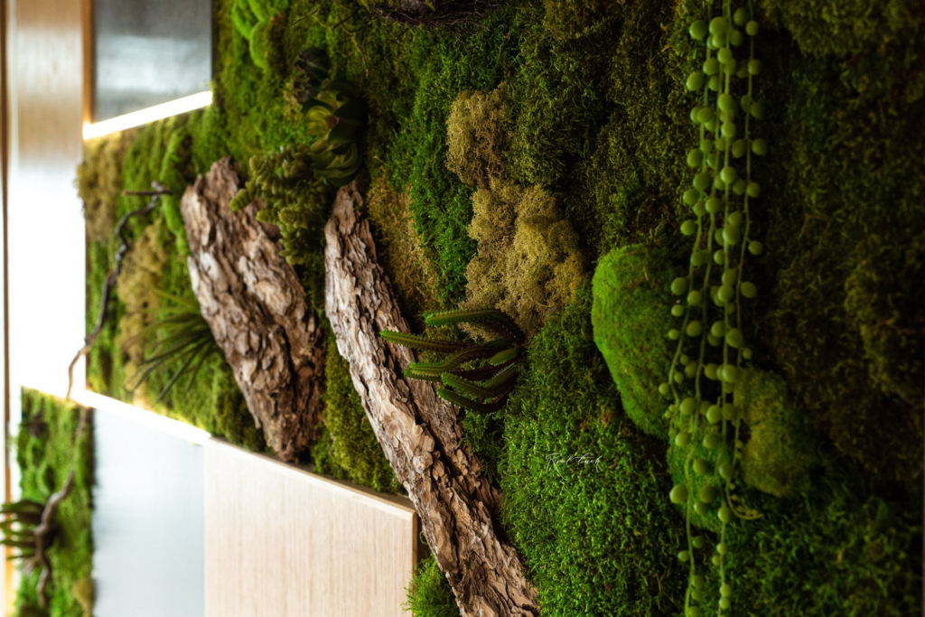 Real Touch artificial plant walls