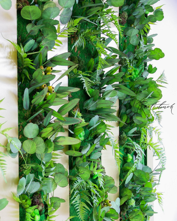 Real Touch artificial plant walls