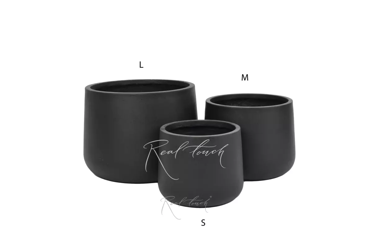 Planter Real Touch lid (S) - Black