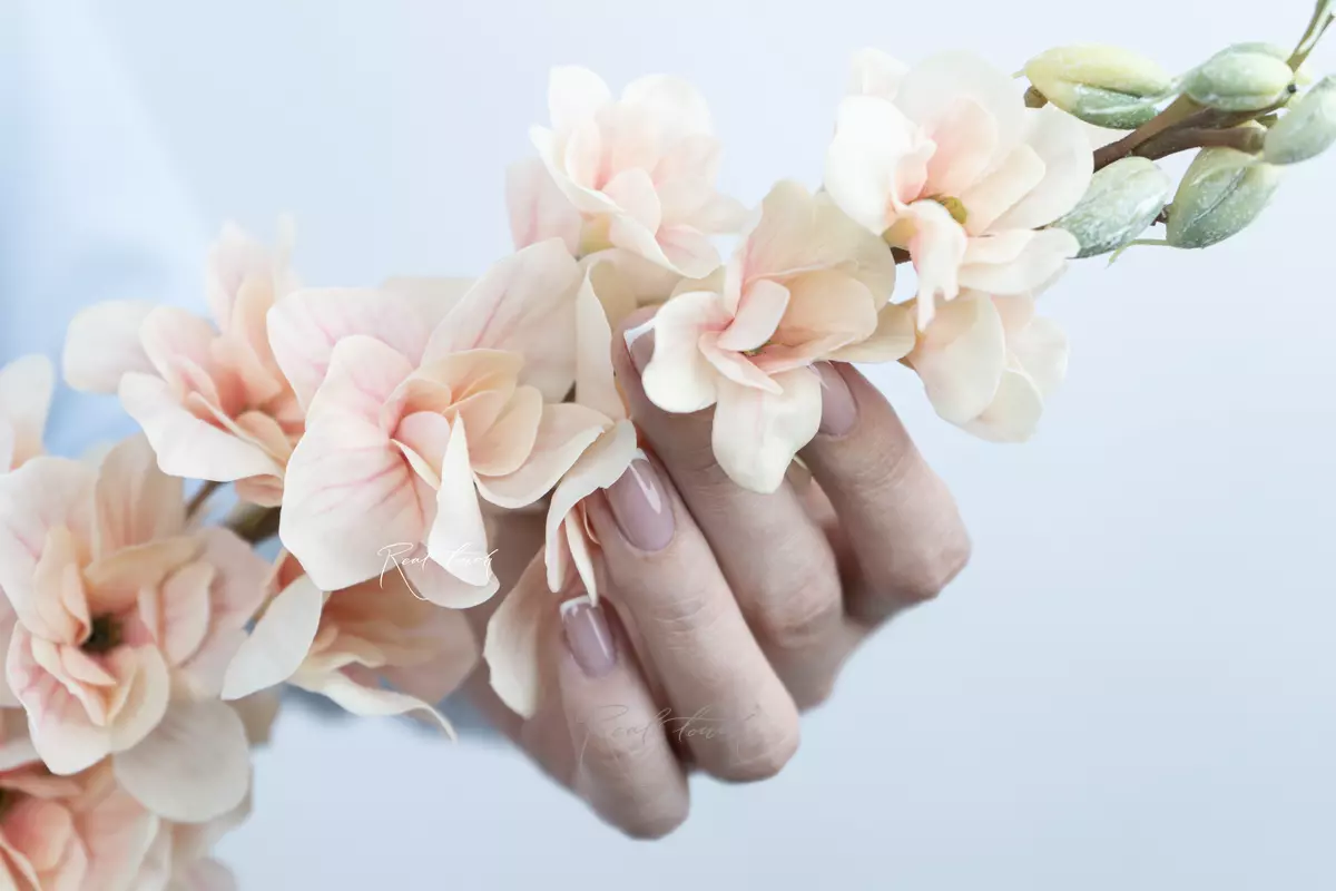 Delphinium small - peach