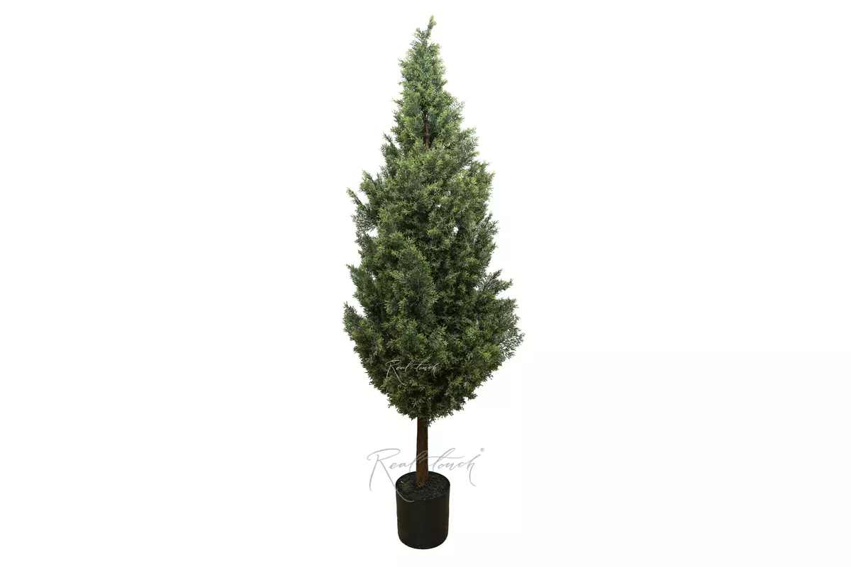 Real Touch Juniper 72" (180cm) - white green