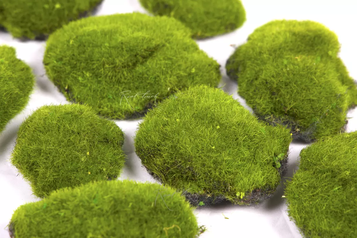 Moss hummocks small (set 10pcs) BF5-10 - green