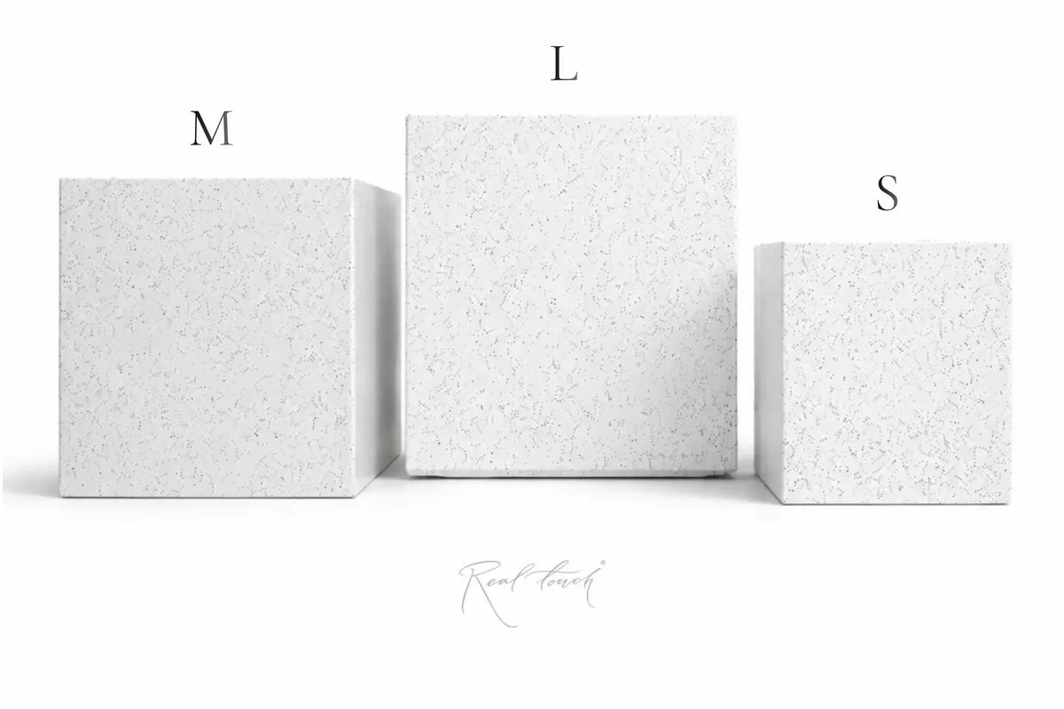 Flowerpot cube 40,5*40,5*40,5 - white