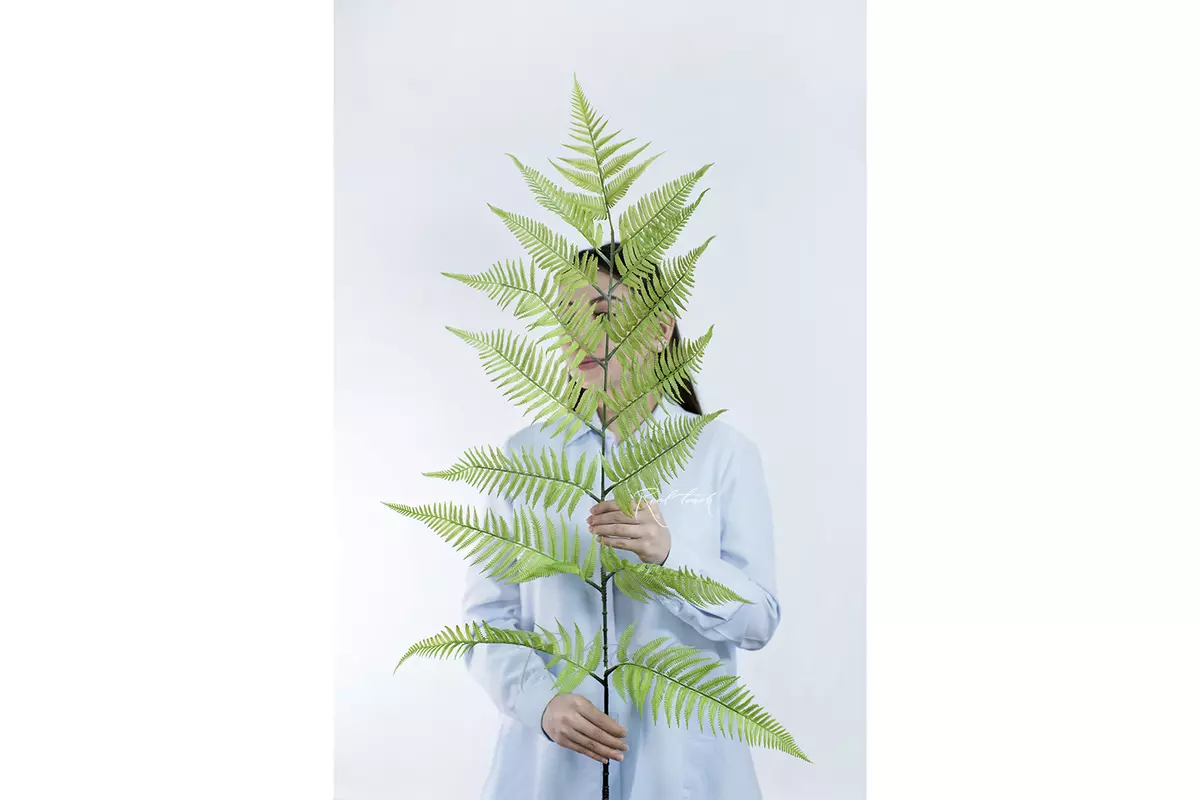 Tree-like branch of fern 160cm - dusty green