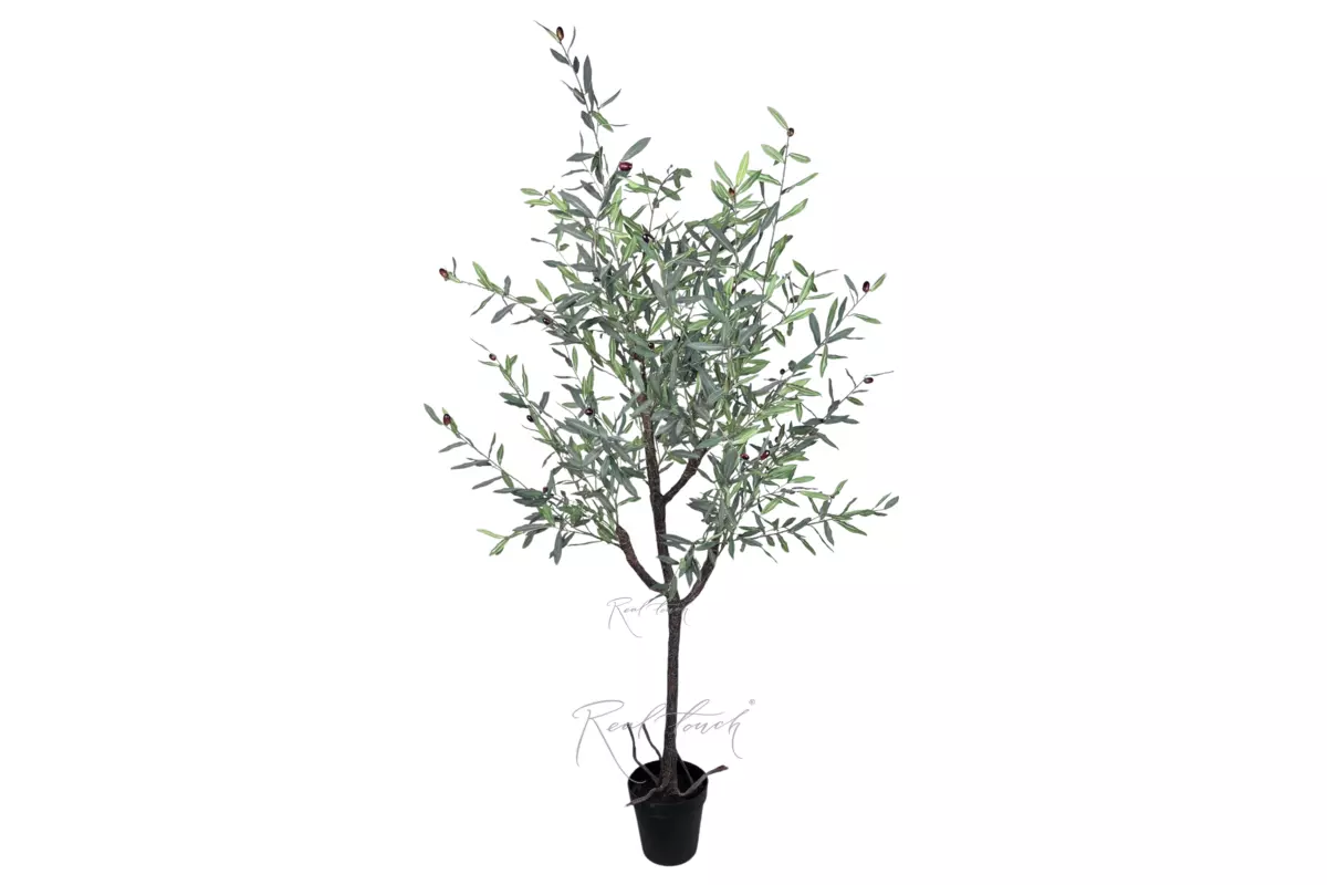 Artificial Olive tree 200cm in a pot - green