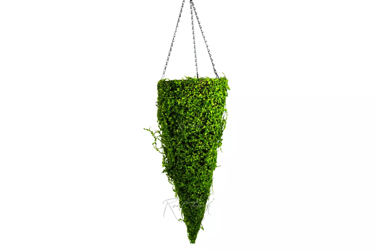 Hanging flowerpot Cone 5# - green