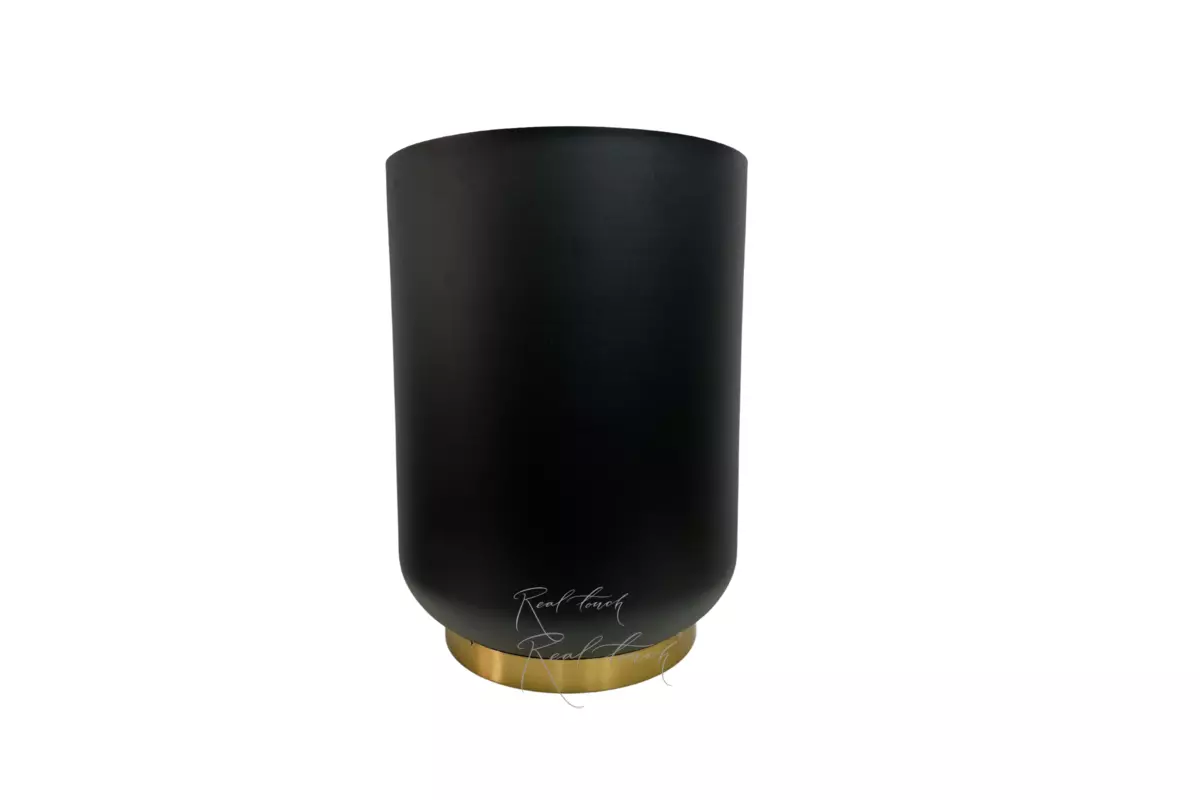 Planter capsule metal L - Black