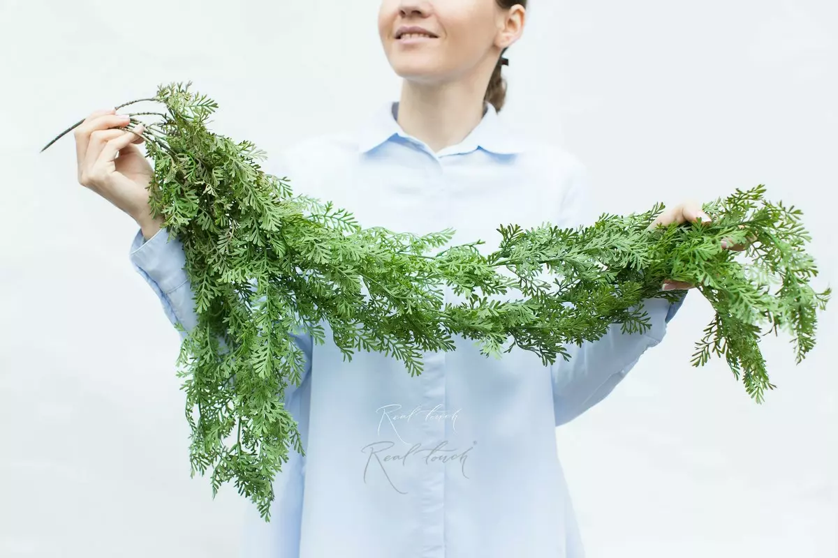 Hanging Greenery (type 6) long  - green