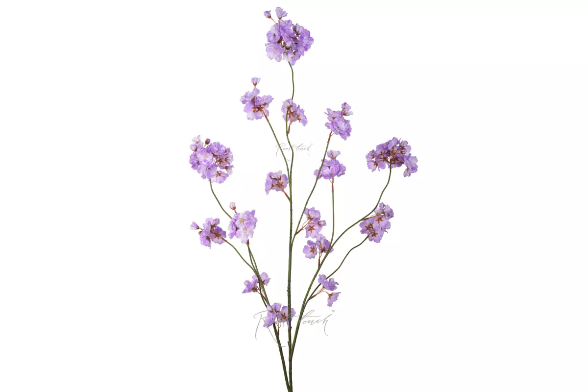 Branch with flowers - light purple 