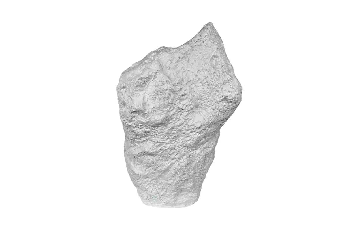 Vase Rock - white