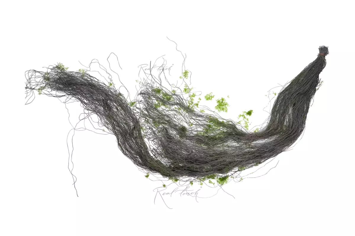 Garland of moss - Green brown  (special offer)