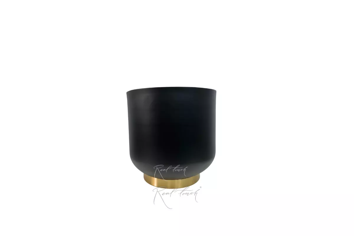 Planter capsule metal S - Black