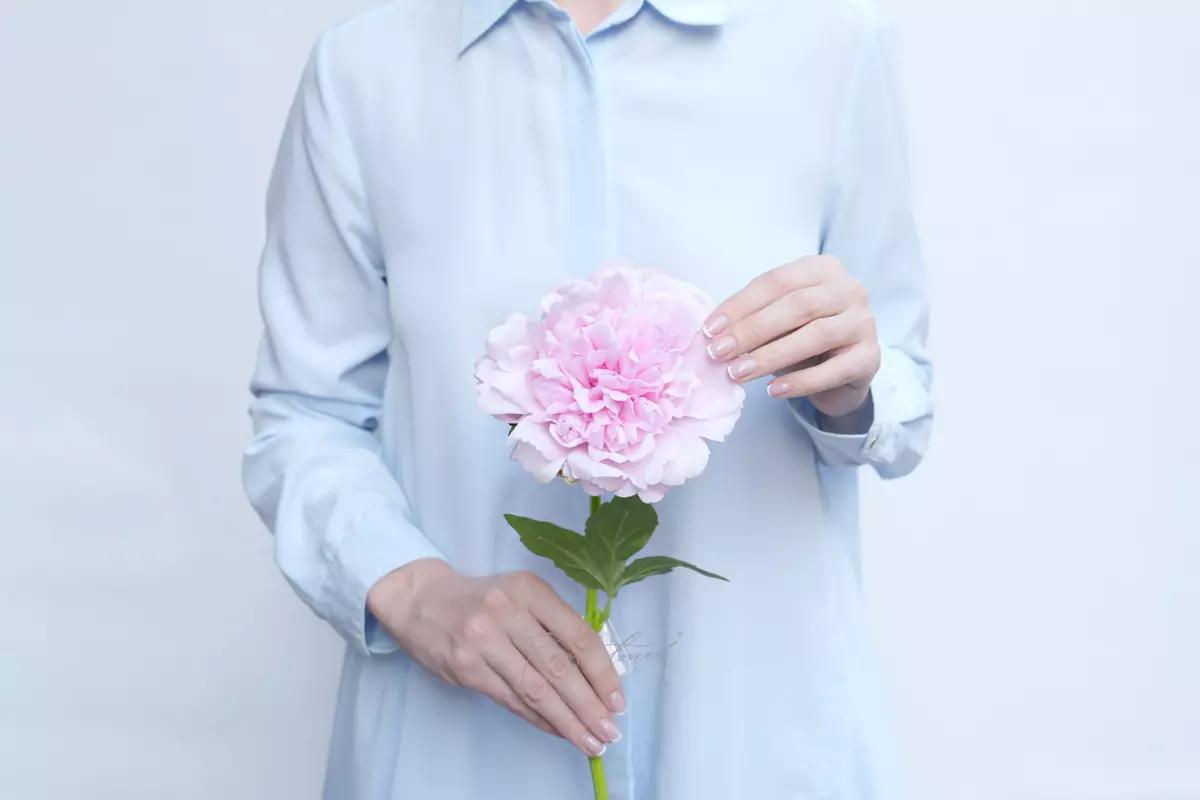 Peony Terry - light pink