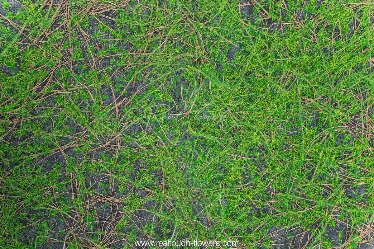 Moss with Synthetic Insulation 026, 1*1 m - green