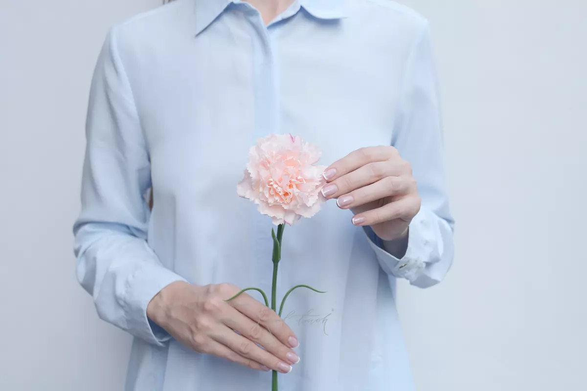 Carnation (dianthus) - peach