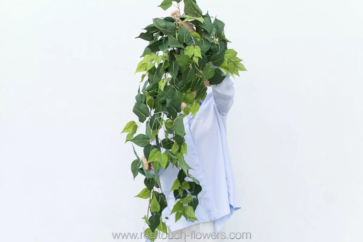 Artificial Hanging Liana bush - green