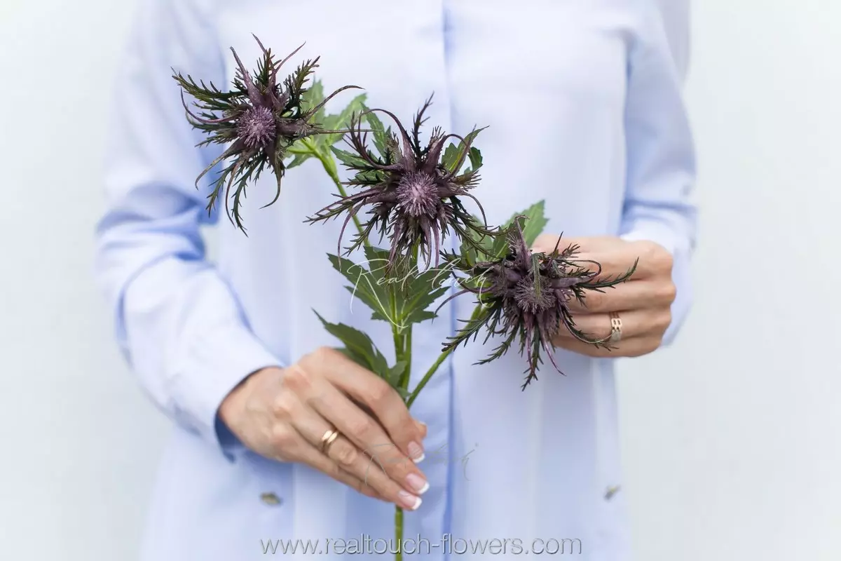 Real Touch Thistle - purple Real Touch Thistle - purple