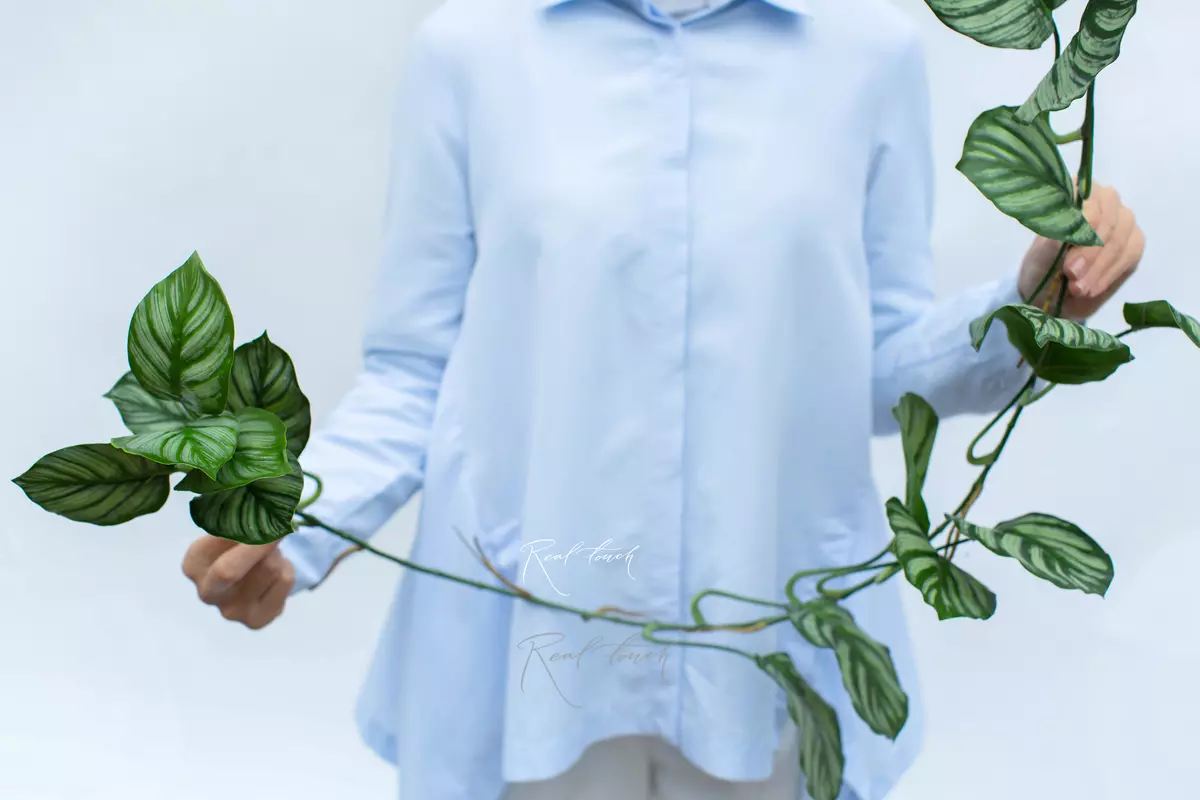 Calathea vine garland 128cm - green