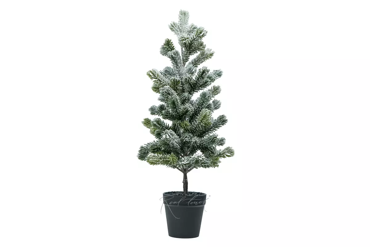 Christmas Tree Real Touch YF21PP-30363E 21" - white green