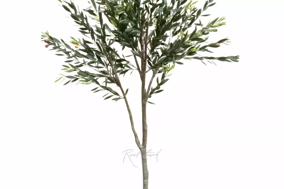 Artificial Olive Bush 160 cm in pot - green