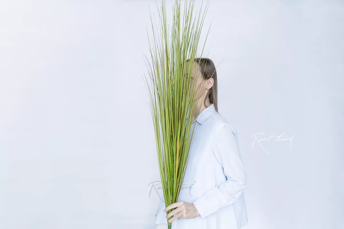 Bunch of fine grass 120cm - Green brown